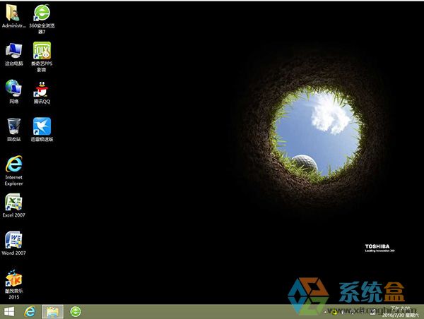 东芝笔记本GHOST Win8.1 64位正式版2016年8月  ISO镜像高速下载